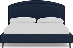 front view of the Palliser® Furniture Customizable Lurre California King Upholstered Panel Bed