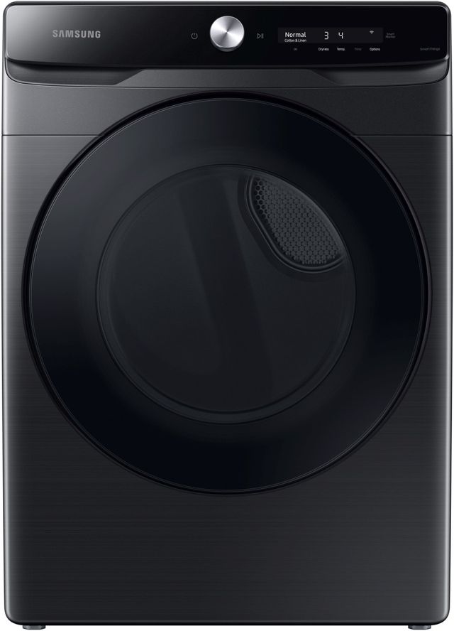 Front view of the Samsung DVG50A8600V gas dryer