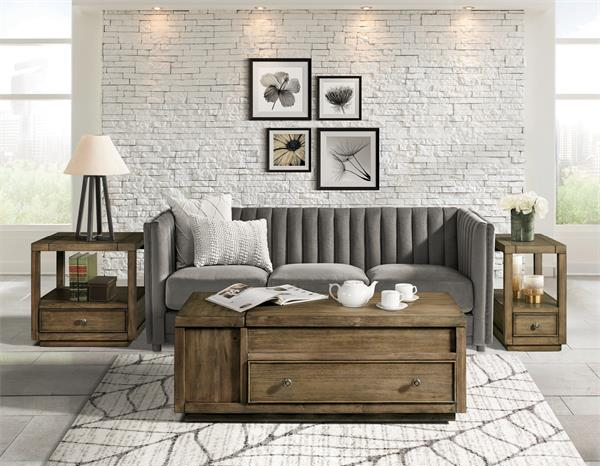 Riverside Furniture Denali Toasted Acacia Lift-Top Coffee Table