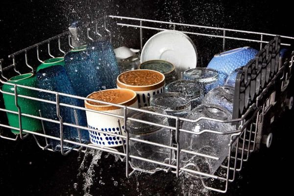 Maytag Eco Series 24" Fingerprint Resistant Stainless Steel Top Control Built In Dishwasher third rack