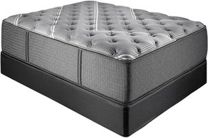 front view of the Restonic Kendal II Hybrid Luxury Medium Queen Mattress