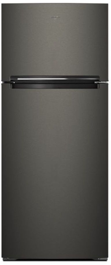 Whirlpool 17.6 Cu. Ft. Black Stainless Steel Top Freezer Refrigerator