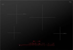 top view of the Bosch® 800 Series 30" Black Induction Cooktop