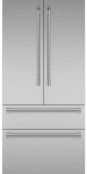 Thermador Freedom 36" Professional Stainless Steel Built In Counter Depth French Door Refrigerator