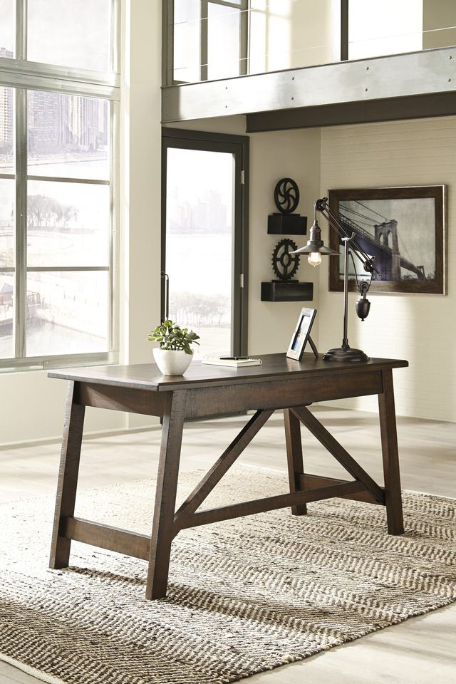 Signature Design by Ashley® Baldridge Rustic Brown Home Office Desk