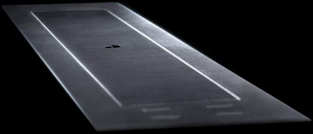 front view of the JennAir® 4” Stainless Steel Modular Downdraft Ventilation