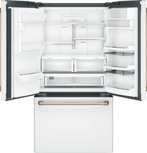 Café 22.2 Cu. Ft. Matte White Counter Depth French Door Refrigerator