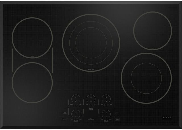 Cafe electric cooktop