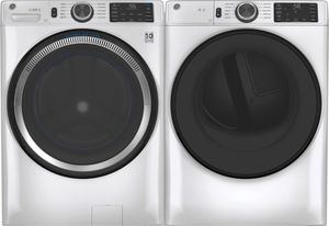 GE® White Front Load Laundry Pair