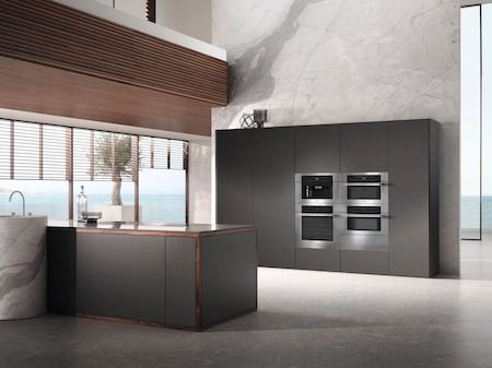 Miele Steam Oven in a kitchen