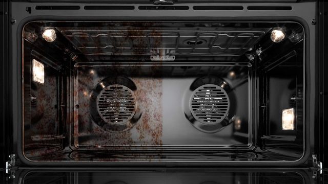 dirty vs clean oven