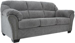 allmaxx-sofa front view of the gray Allmaxx Sofa