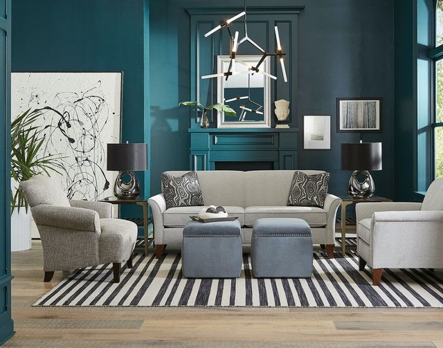 Light colored England Furniture couch