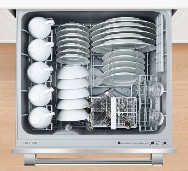 Fisher & Paykel Series 9 24" Stainless Steel Double DishDrawer Dishwasher