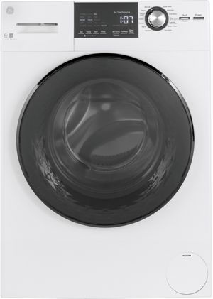 GE 2.4 Cu. Ft. White Front Load Washer