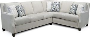 front view of the England Furniture Abbott Sectional