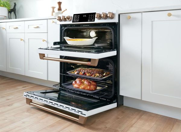 Café 30" Stainless Steel Slide in Electric Range