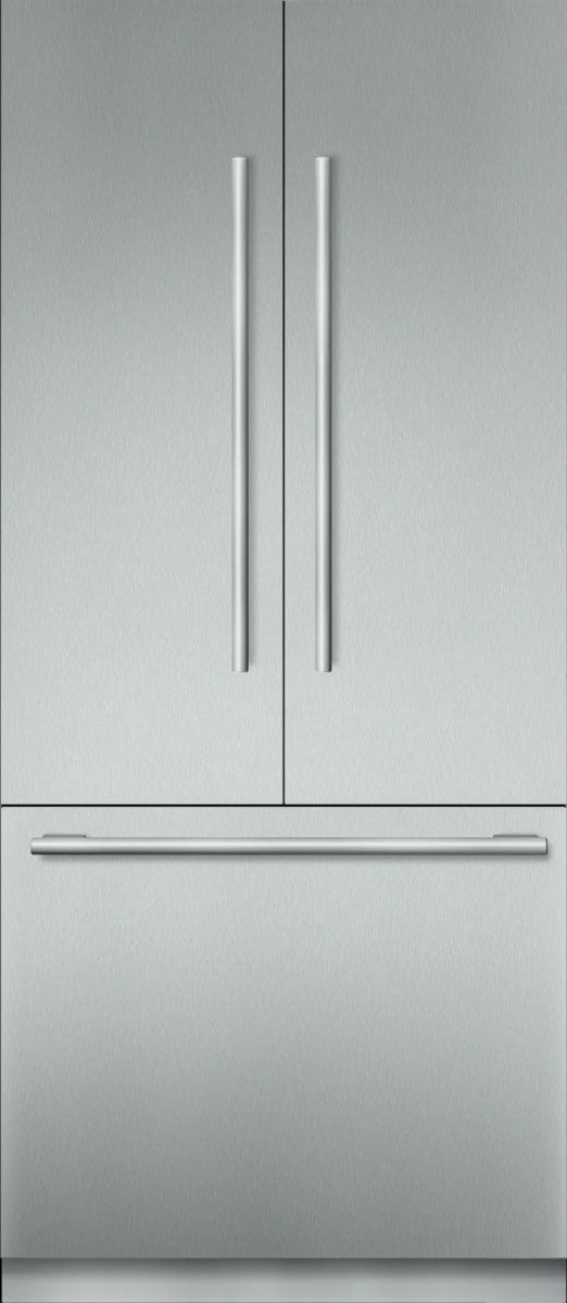 Thermador French door refrigerator in stainless steel