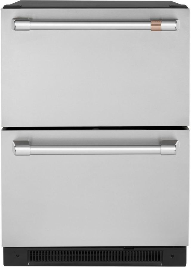Café™ 5.7 Cu. Ft. Stainless Steel Refrigerator Drawers