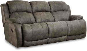 denali-recliner-sofa view of a gray recliner sofa