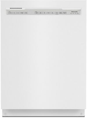 KitchenAid® 24" White Built In Dishwasher