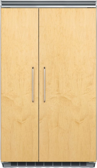 front view of the Viking® Professional Series 29.1 Cu. Ft. Panel Ready Built-In Side By Side Refrigerator
