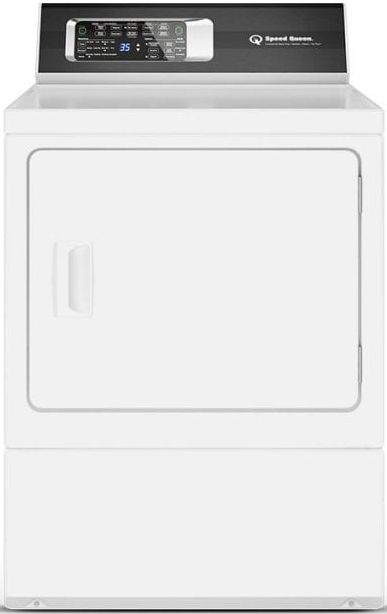 Speed Queen® DR7 7.0 Cu. Ft. White Front Load Electric Dryer