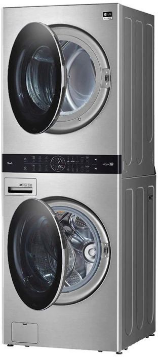 LG stacked laundry