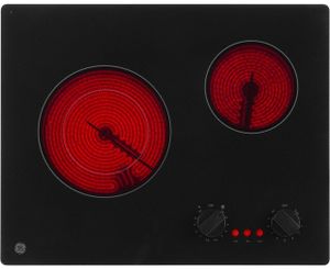 GE Profile™ 22" Black Electric Radiant Cooktop