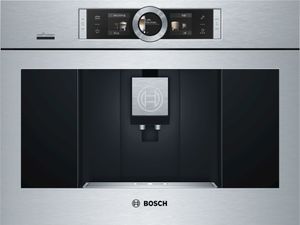 front view of the Bosch® 24" Built In Coffee Machine-Stainless Steel