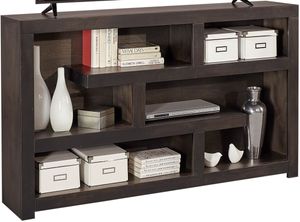 Aspenhome® Avery Loft Ghost Black 60" Open Display Console