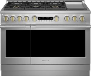 Monogram Statement Collection 48" Stainless Steel Pro Style Natural Gas Range