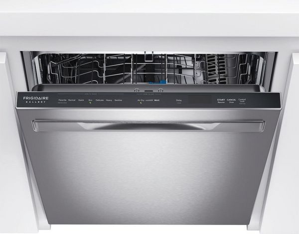 Frigidaire Gallery 24" Smudge-Proof Stainless Steel Top Control Built In Dishwasher