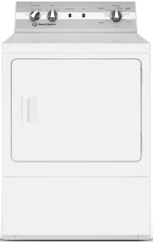 Speed Queen® DC5 7.0 Cu. Ft. White Gas Dryer