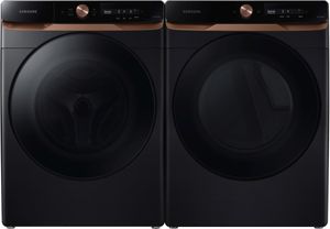 Samsung Brushed Black Front Load Laundry Pair