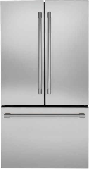 Monogram® 23.1 Cu. Ft. Stainless Steel Counter Depth French Door Refrigerator