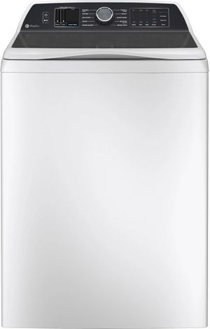 GE Profile 5.4 Cu. Ft. White Top Load Washer
