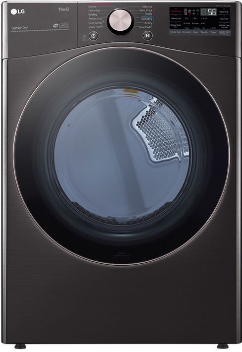 LG 7.4 Cu. Ft. Black Steel Front Load Electric Dryer