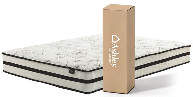 ashley bed in a box next to mattress