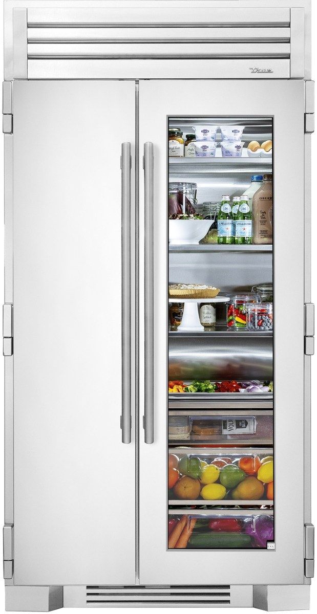 True® 24.4 Cu. Ft. Stainless Steel Built In Side-by-Side Refrigerator