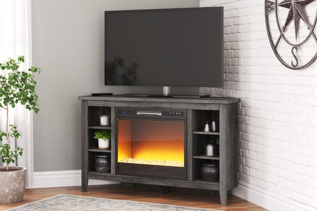 The Signature Design by Ashley Arlenbry collection electric fireplace TV stand