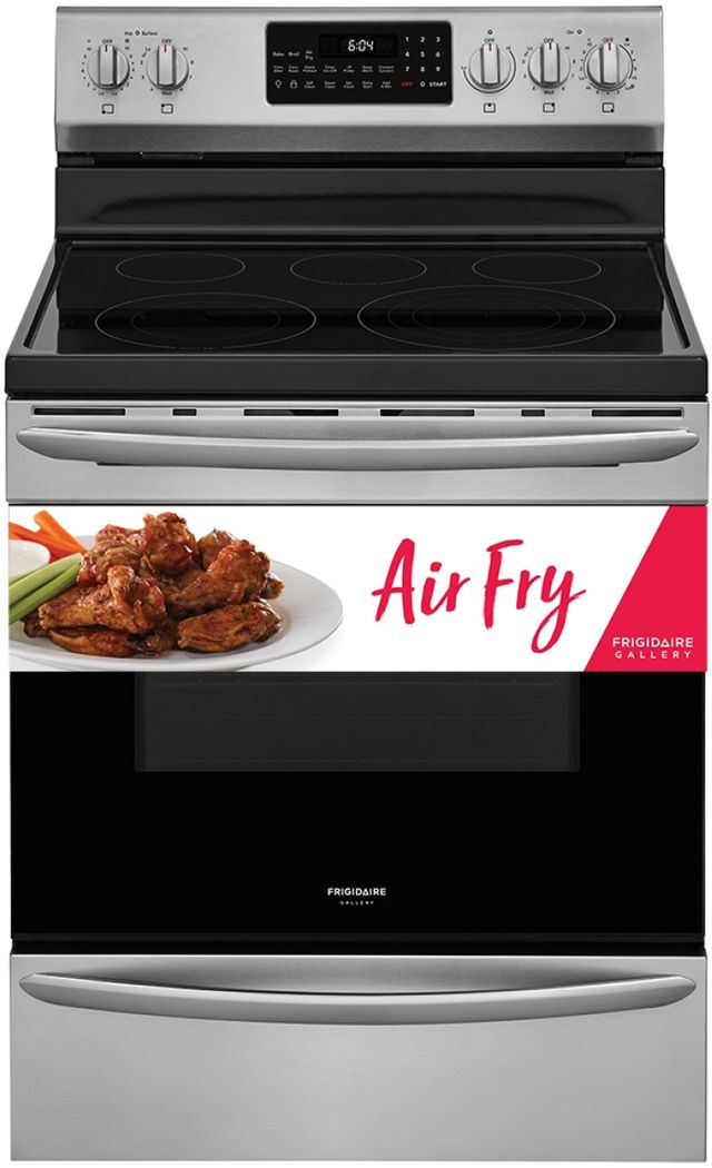 Frigidaire Gallery® 30" Stainless Steel Freestanding Electric Range with Air Fry product image