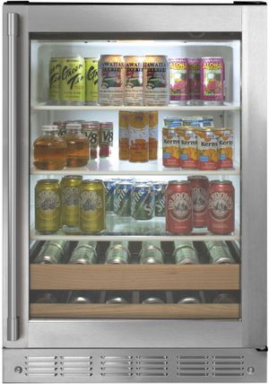 Monogram 5.5 Cu. Ft. Stainless Steel Beverage Center