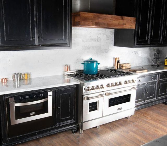 modern kitchen with zline appliances