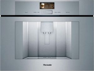 front view of the Thermador® Masterpiece® 23.38" Stainless Steel Built In Coffee Machine