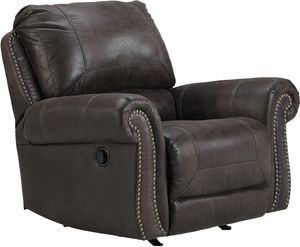 Benchcraft® Breville Charcoal Rocker Recliner