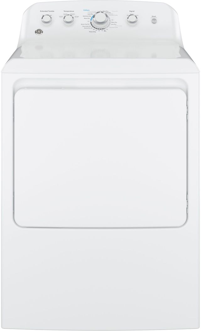 GE White Electric Dryer