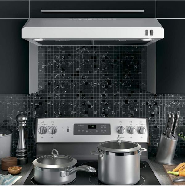 GE Series 30" Stainless Steel Under The Cabinet Hood