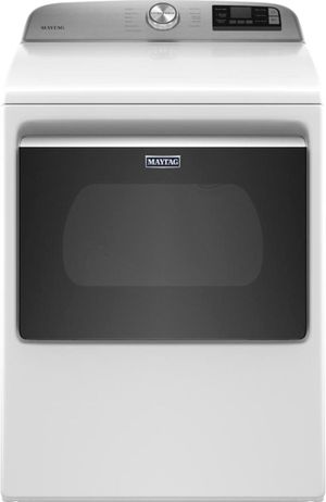 Maytag 7.4 Cu. Ft. White Front Load Electric Dryer