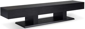 front view of the ACME Furniture Follian Black 70" TV Stand